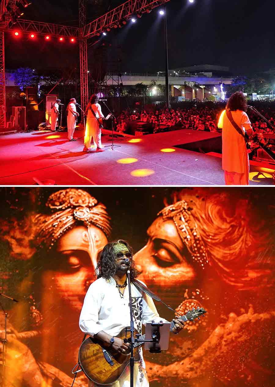 As Bengalis rang in the New Year, the biggest celebration of Bangaliana through music, art, food and culture was encapsulated on the final day of Fortune Edible Oils and Foods presents Poila Parbon - Poila Kintu Ekla Noy, with My Kolkata as the digital media partner. Fakira, the Bangla folk rock band brought the celebrations to a fitting close as they captured the imagination of the audience 