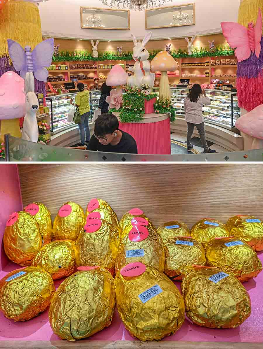 While you enjoy the ambience, take a bite of some delectable Easter-special treats 