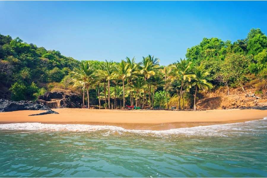 Paradise Beach at Gokarna, Karnataka