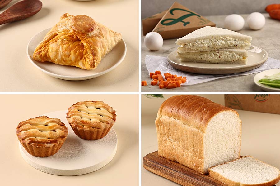 From fresh bread loaves and Japanese egg and cheese sandwiches to chicken puff and apple pie — the sweet and savoury offering are sure to win hearts
