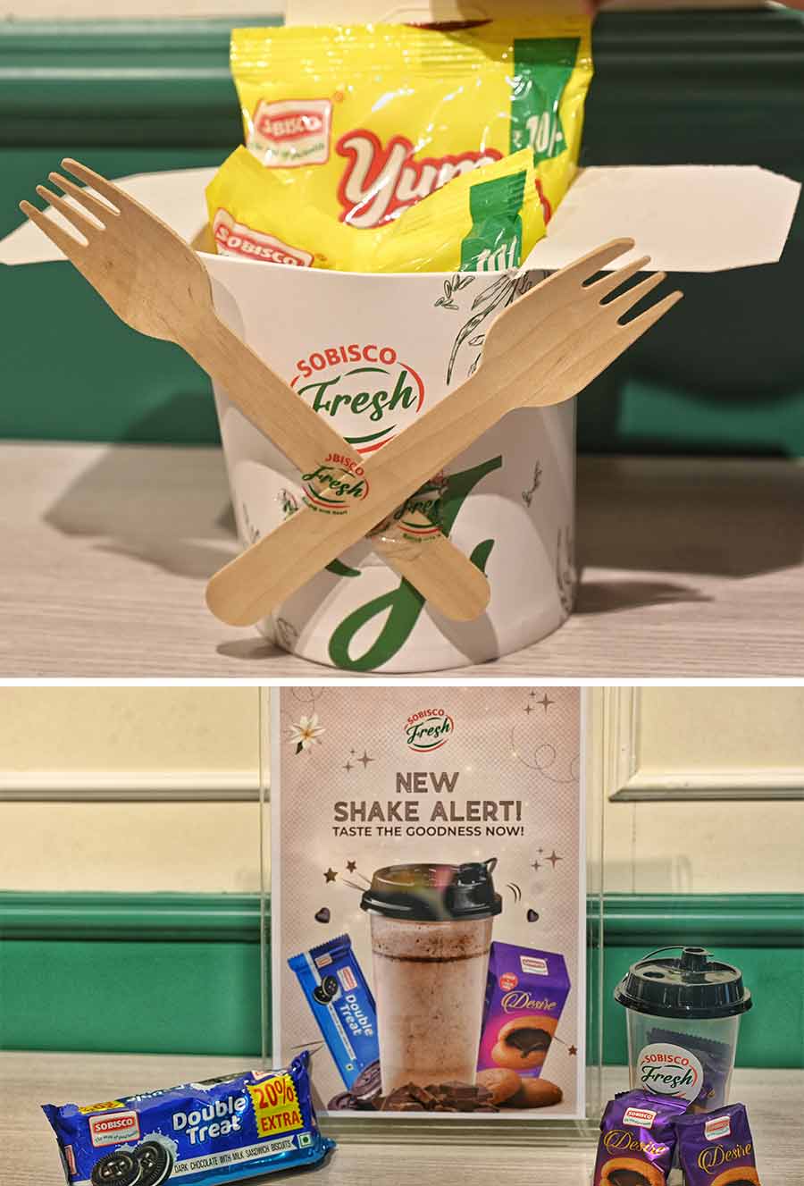 he brand has also introduced instant noodles. Delish shakes will also be available at these outlets