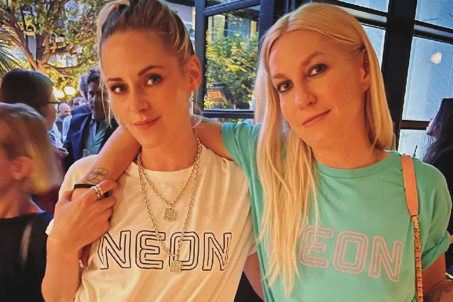 They got engaged in November 2021, with Stewart revealing that Meyer was the one who popped the question. 