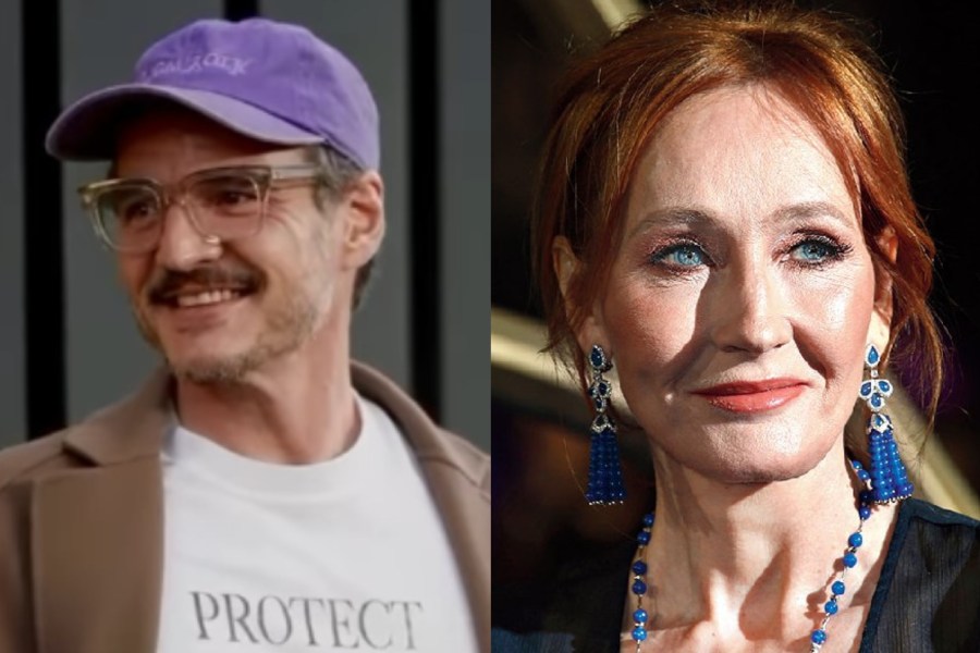 Pedro Pascal; JK Rowling