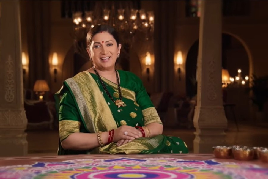 Smriti Irani as Tulsi Virani in \\\'Kyunki Saas Bhi Kabhi Bahu Thi 2\\\'
