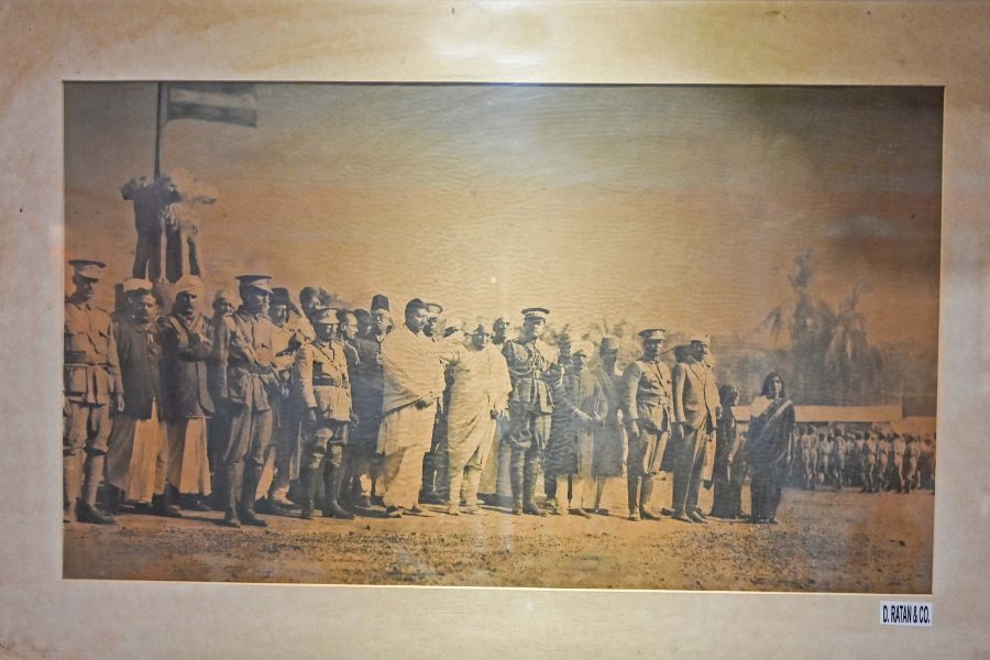 Netaji at Wellington Square on April 1939