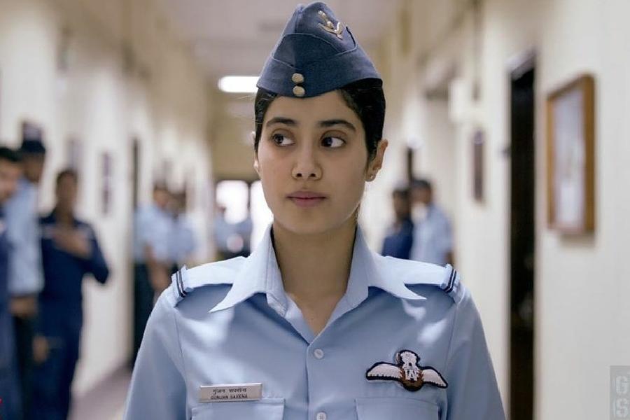Janhvi Kapoor in 'Gunjan Saxena: The Kargil Girl'