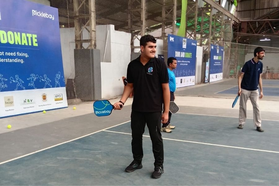 Om Arora, 16, told organisers he’d be ready to play again whenever they called