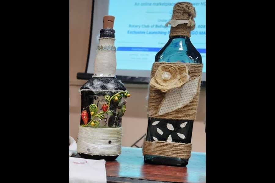 Bottles for sale on the site