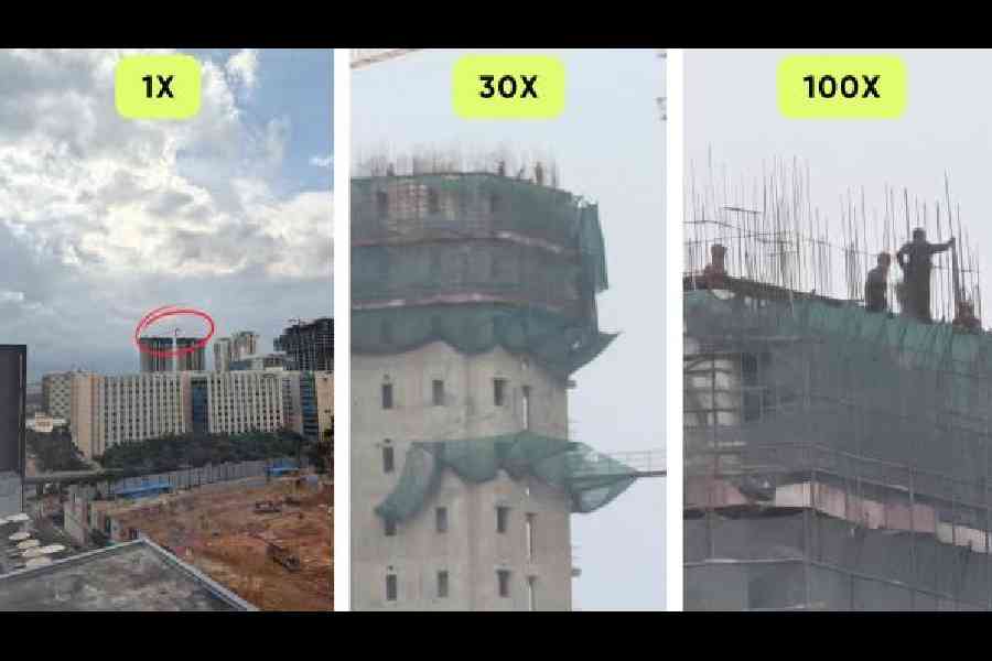 Using Google 100x ProRes zoom. Picture: Mathures Paul