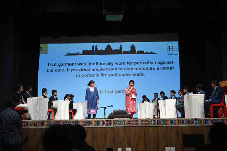 The CHC Quiz at Vidya Mandir auditorium.            Pictures by Bishwarup Dutta 