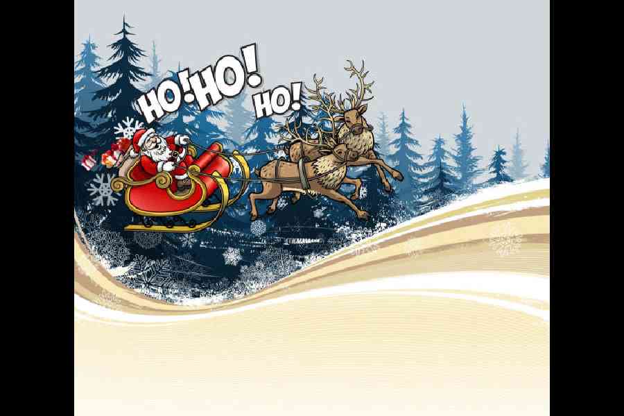 Santa Claus, after leaving the North Pole, typically heads for the international dateline in the Pacific Ocean. From there, he moves west, following the night.  Picture: iStock