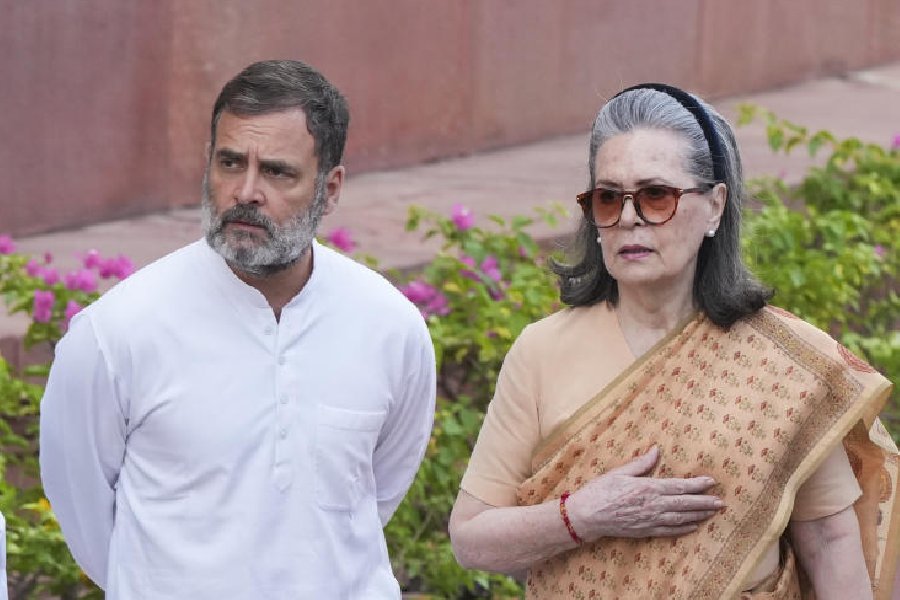 Rahul Gandhi and Sonia Gandhi