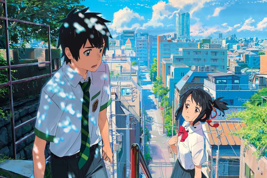 A still from 'Your Name'