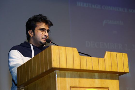 With its diverse mix of competitions, esteemed judges, and participation from over 25  colleges, Elixir 4.0 upheld the spirit of excellence, creativity and healthy competition.  Taking on from last year’s Elixir 3.0 success, this edition further strengthened the  fest’s legacy and scale.  Heritage Commerce Society extends heartfelt gratitude to every institution,  participant, judge and volunteer who made the event a spectacular success. 