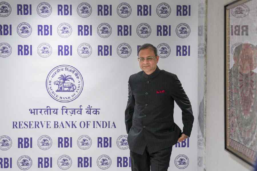 RBI governor Sanjay Malhotra in Mumbai on Friday