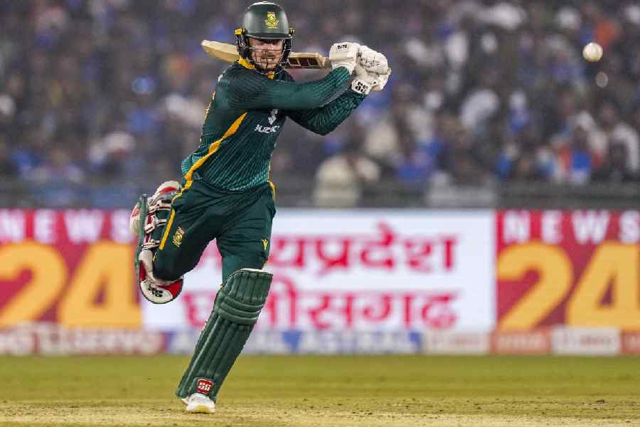 Matthew Breetzke, during the second game in Raipur on Wednesday.