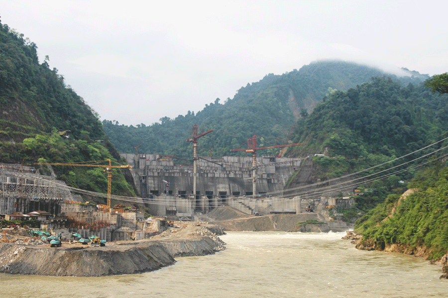 The incomplete Subansiri Lower Hydro Electric Project  (Parag Jyoti Saikia)