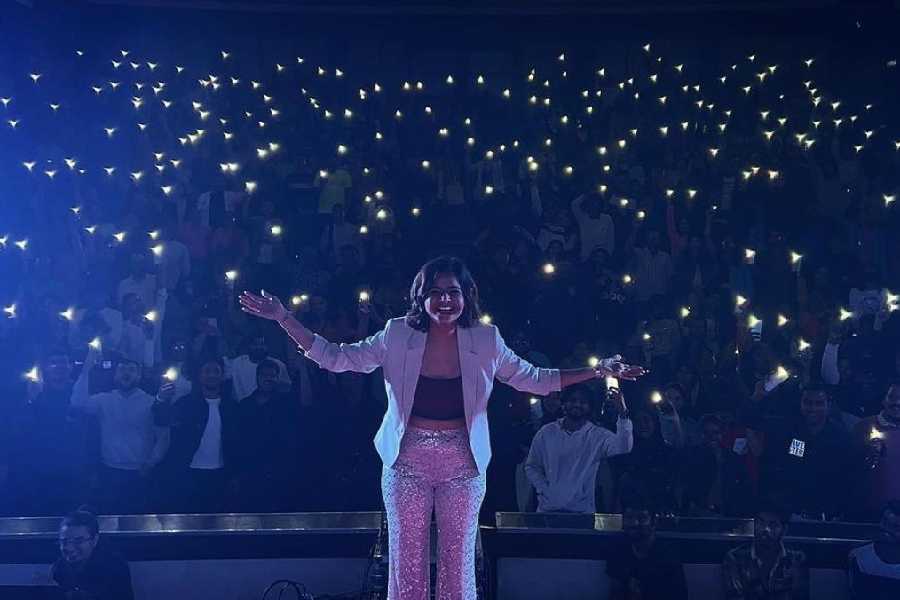 MIND MATTER: Shah at a show in Nagpur this year. 