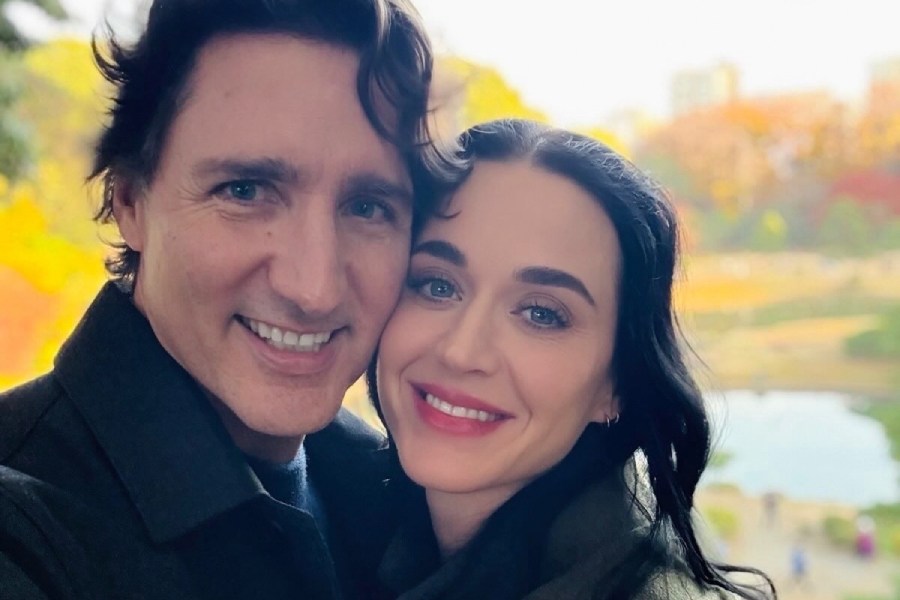 Justin Trudeau and Katy Perry