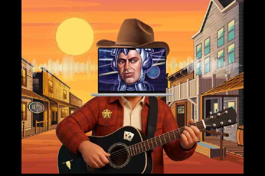 AI is ripping through country music, ripping our creativity away. Illustration: Mathures Paul