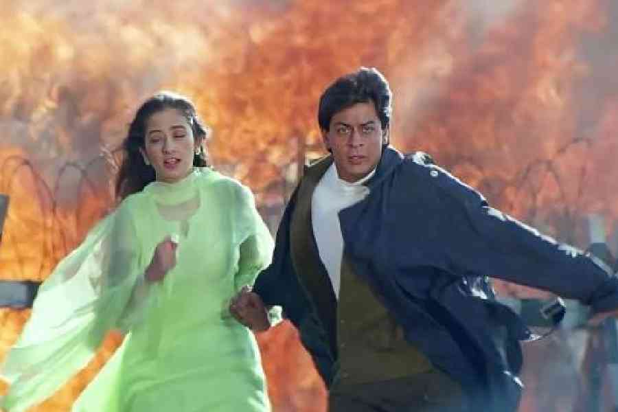 A moment from the Dil se re sequence