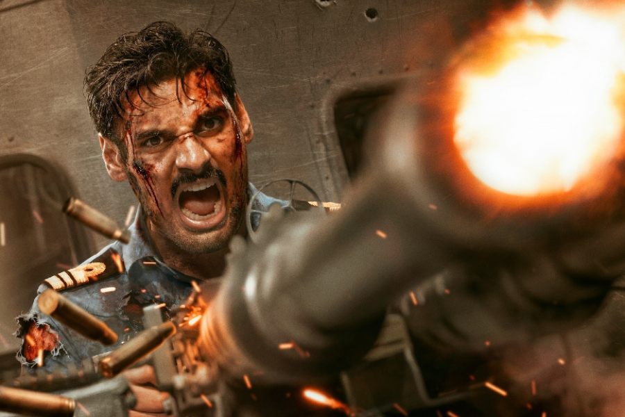 Ahan Shetty in a poster of 'Border 2