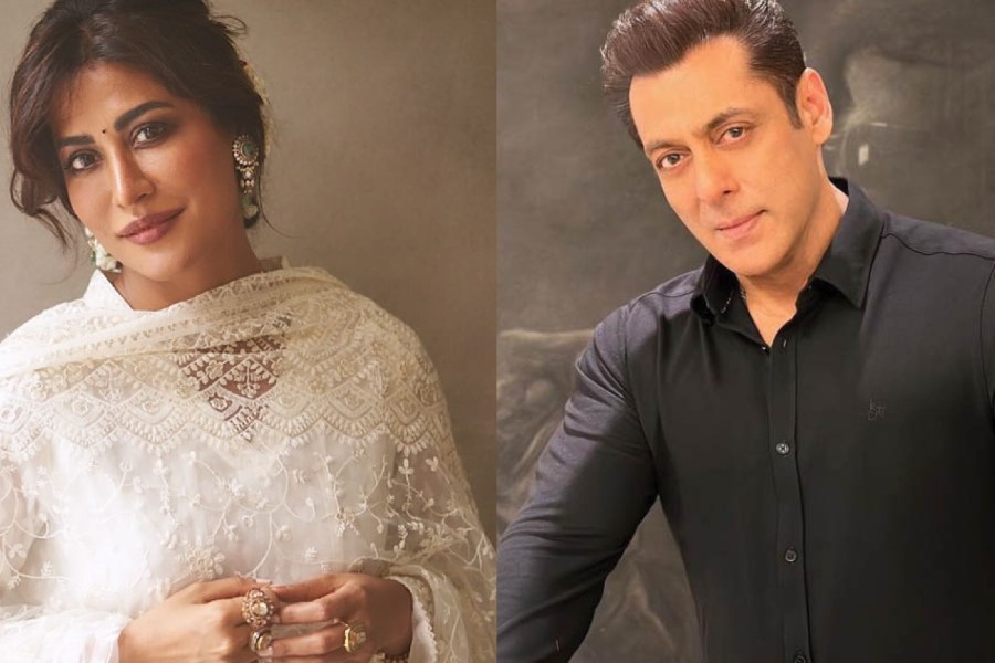 (left to right) Chitrangda Singh, Salman Khan