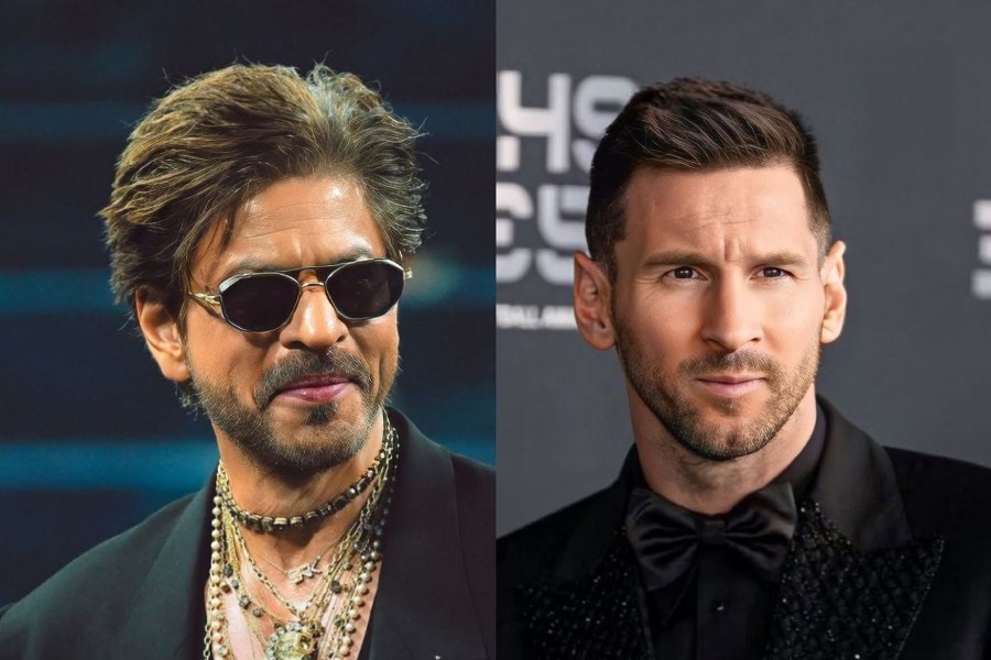 Shah Rukh Khan, Lionel Messi