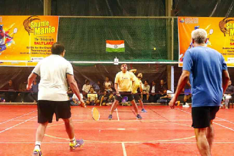 Players aim for the birdie at Siddha Town Rajarhat. 