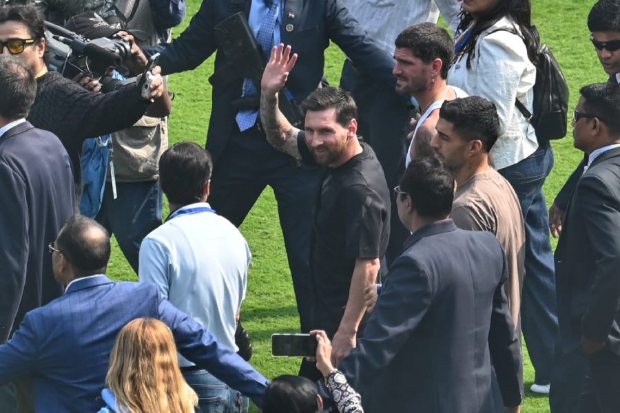 Messi at Salt Lake Stadium