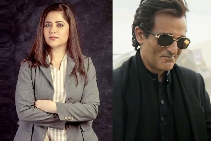(left to right) Saira Shah Halim; Akshaye Khanna