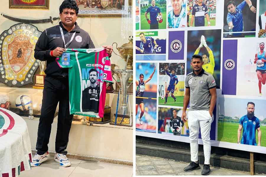 Dipendu Biswas and Rahim Nabi