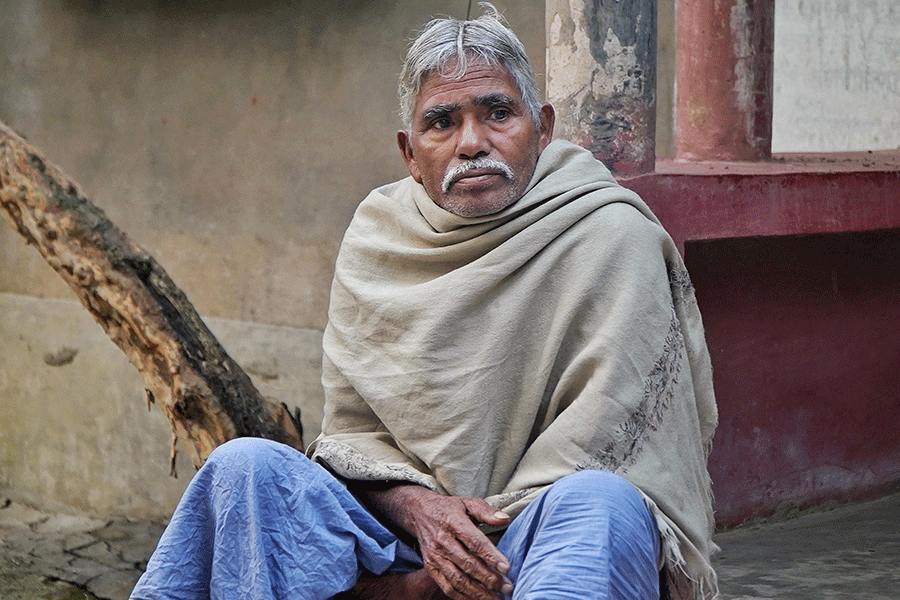 Basudeb Das-70-year-old labourer from Purba Gobindapur in Kakdwip, South 24 Parganas