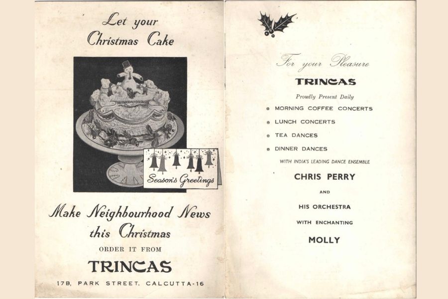 The Christmas advert of Trincas from 1960s