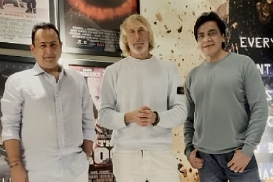 Vinod Bhanusali, Michael Bay and Anthony D’Souza