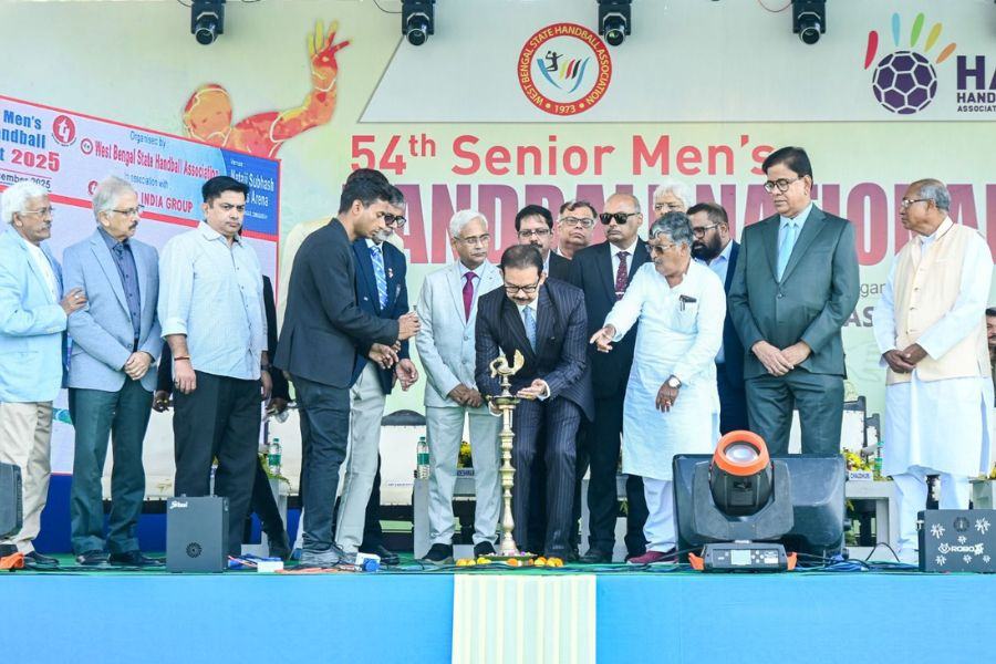 The tournament was inaugurated by the Managing Director of Techno India Group, Satyam Roychowdhury