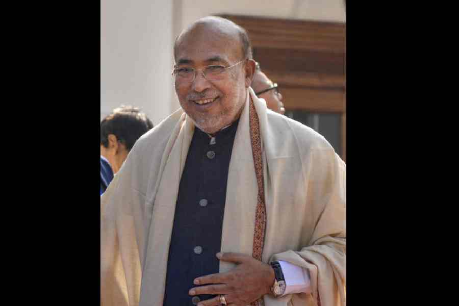 N Biren Singh.