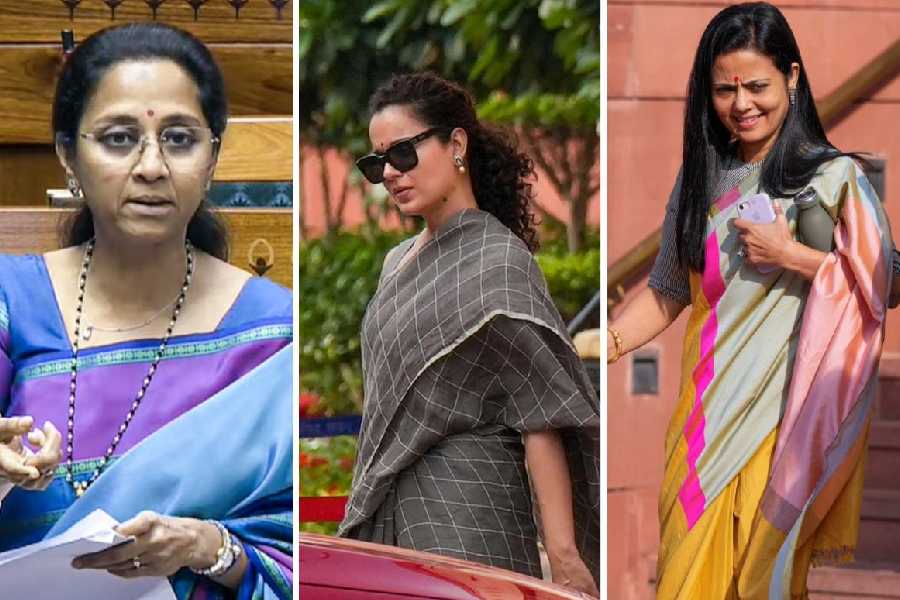 Supriya Sule, Kangana Ranaut and Mahua Moitra