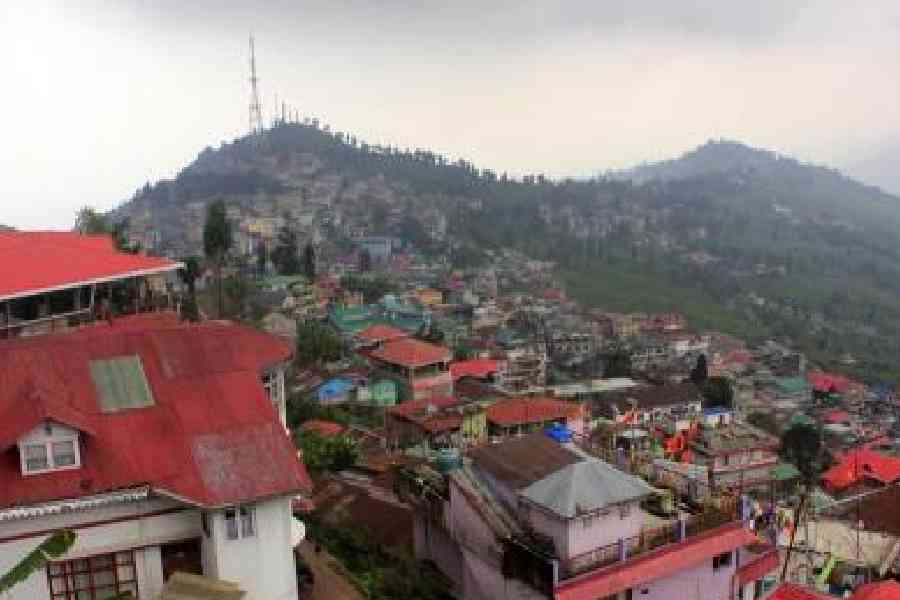 A view of Kuresong town. File picture