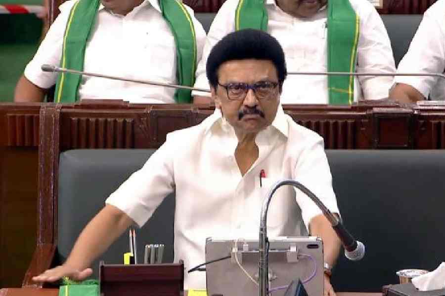 Tamil Nadu chief minister M.K. Stalin