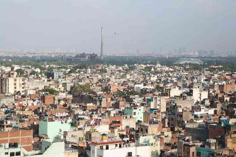 An urban village on the outskirts of Delhi