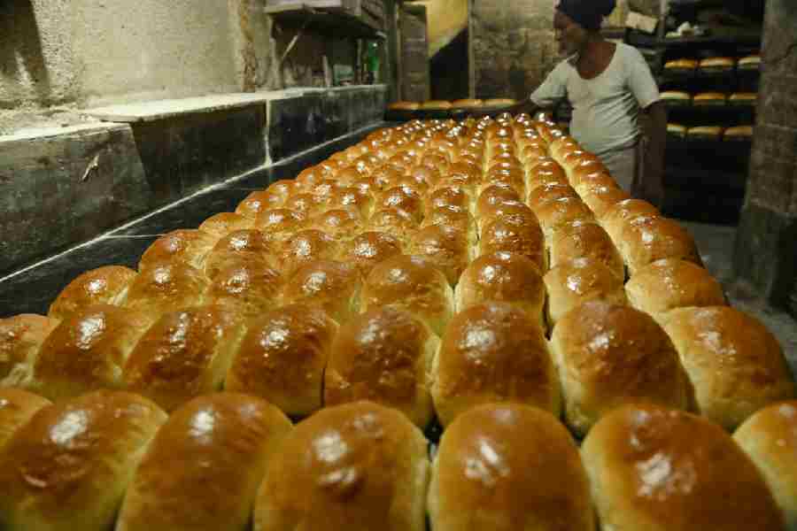A bakery in central Calcutta.