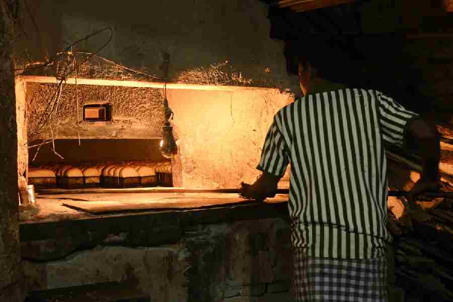 A bakery in central Calcutta.