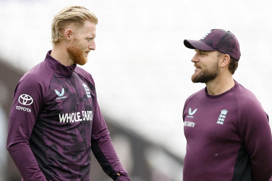Ben Stokes and Brendon McCullum
