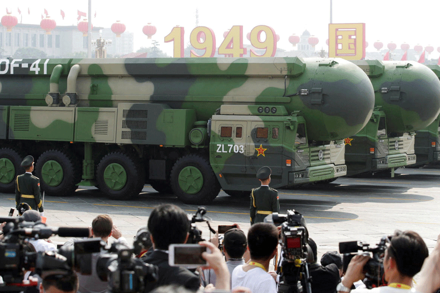China likely loaded over 100 intercontinental ballistic missiles in new silo fields, Pentagon report says