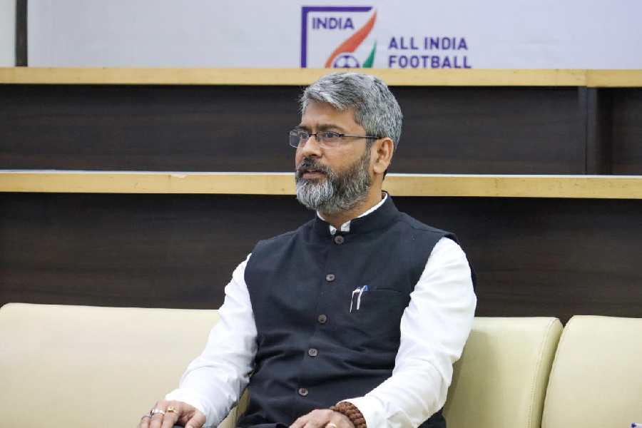 AIFF president Kalyan Chaubey. 