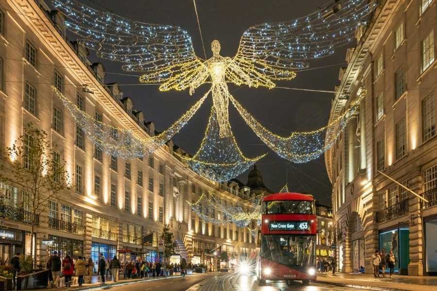 At this time, the city is no longer just London — it becomes Christmas London