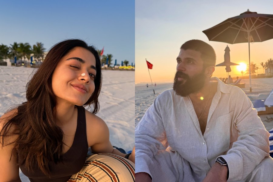 Rashmika Mandanna and Vijay Devarakonda