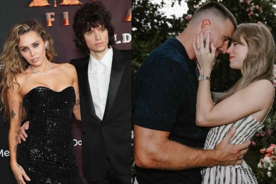 Miley Cyrus got engaged to boyfriend Maxx Morando, Taylor Swift also announced her engagement to Kansas City Chiefs star Travis Kelce.
