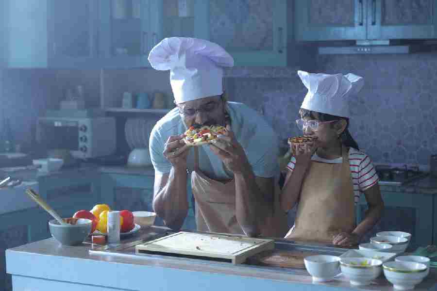 A moment from Projapati 2, which releases today in theatres